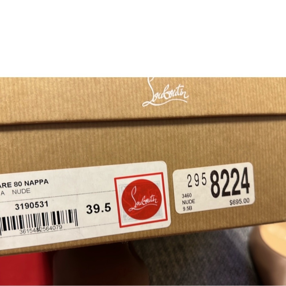 Christian Louboutin Brown Pointed Toe Heels - Picture 3 of 10